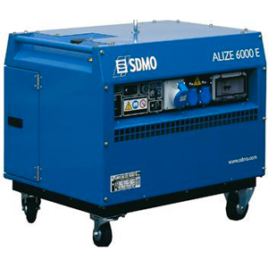 Бензиновая электростанция SDMO ALIZE 6000 E