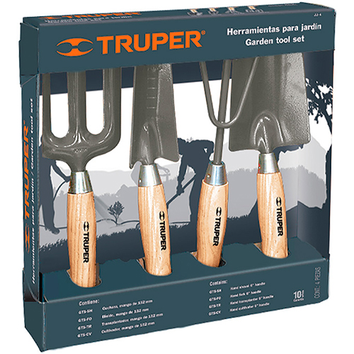 Набор садового инструмента 4 предмета TRUPER JJ-4 15030